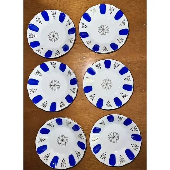 Ipex MCM Plates Butter Pats Tea Bag Rest Tiny Plates - Picture 6 of 12